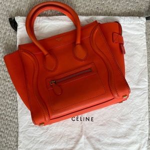 CELINE Micro Luggage Tote